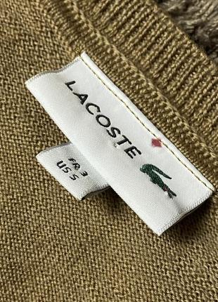 Шерстяной свитер lacoste7 фото