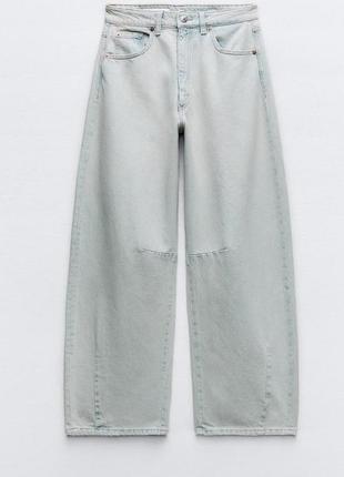 Zara джинсы багги