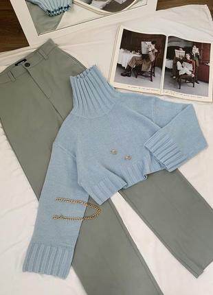Вкорочений светр h&m