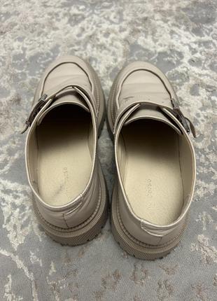 Лоферы туфли кожа
