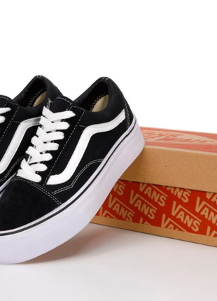 Vans old skool stac (platform)2 фото