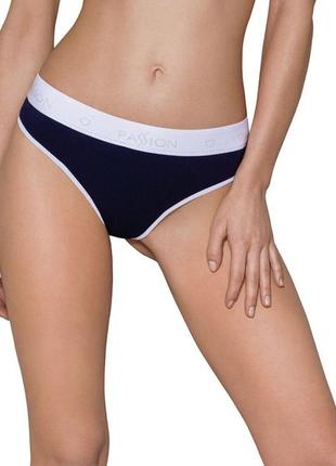 Спортивные трусики-стринги ps007 panties navy blue m - passion