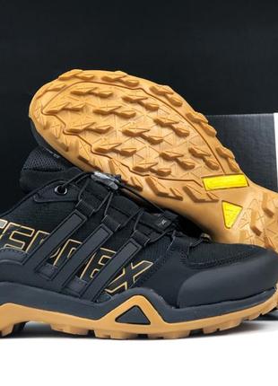 Adidas terrex swift r2 59x черные термо кроссовки кеды ботинки адидас терекс осенние зимние теплые низкие мужские сапоги водонепроницаемы