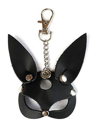 Брелок на карабине для ключей art of sex bunny, черный
