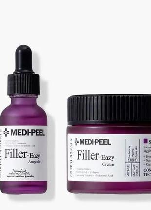 Ліфтинг набір крем сироватка для обличчя medi-peel eazy filler line