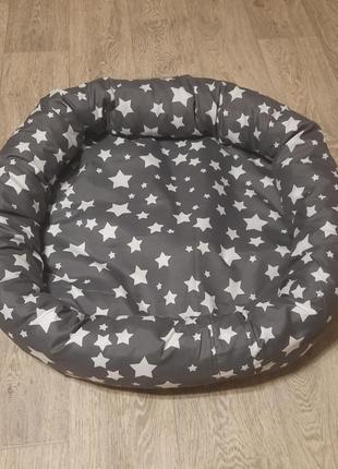 Лежак для кота и собаки 65 х 65 см | лежак для котов и собак | лежанка