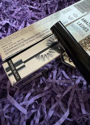 Роскошная люксовая тушь для ресниц christian breton amazing lashes mascara, франция. оригинал