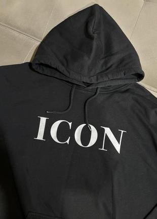 Базовый оверсайз худи толстовка icon