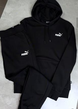Мужской костюм на флисе puma