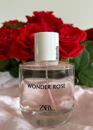 Нові парфуми zara wonder rose туалетна вода оригінал!