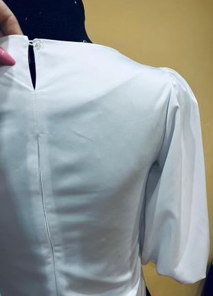 Продам белую блузку okira, размер s- m