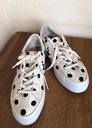 Кеди на платформі converse