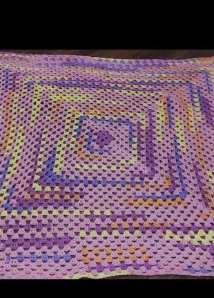 Плед детской ручной работы новый.