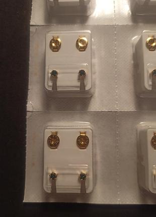 Серёжки для ушей, синий