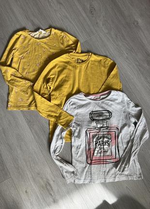 3 кофты реглан для девочки