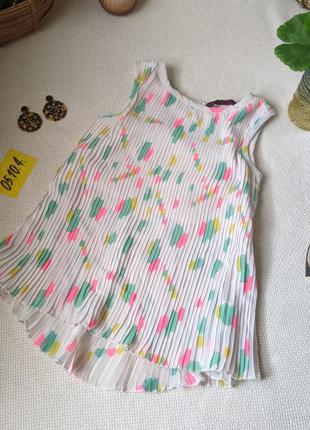 Красивая туника, плиссе