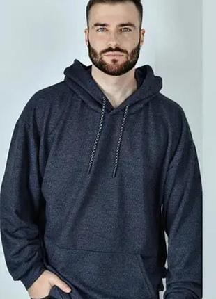 Худі чоловіче тринитка з начосом 48-50,52-54, 56-58, 60-62, 64-66