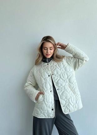 Стеганая куртка свободного кроя до -50с🍂❄️