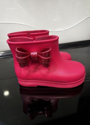 Гумові, резинові чобітки melissa