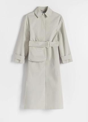 Новый длинный тренч по сборке не zara