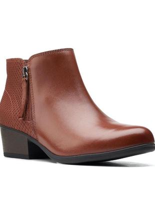 Р.37, 39, 40 clarks жіночі шкіряні черевики оригінал