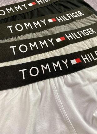 Чоловічі труси tommy hilfiger. набір боксерів томмі хілфігер 5 штук8 фото