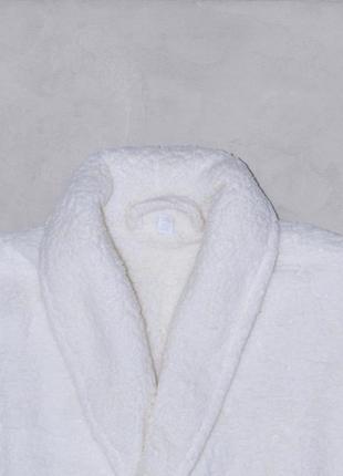 Халат женский теплый начес, халат из искусственного меха kayra x6 белый xs4 фото