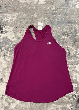 Спортивная женская майка для бега new balance