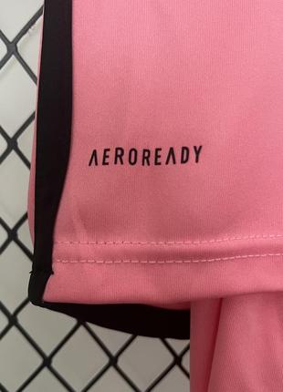 Детская футбольная форма интер маями розовая для детей мальчика девочки унисекс месси роналдо