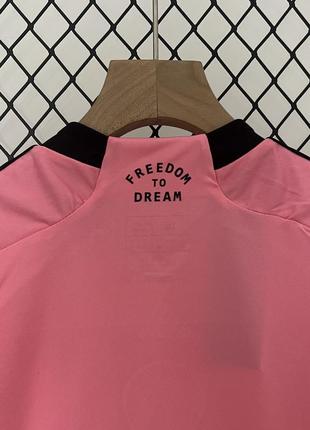 Детская футбольная форма интер маями розовая для детей мальчика девочки унисекс месси роналдо