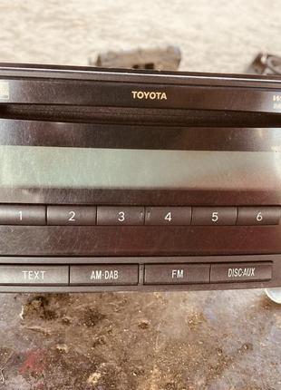 Автомагнітола toyota оригінальна