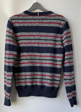 Вінтажний бавовняних светр, кофта, світшот tommy hilfiger4 фото
