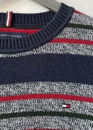 Вінтажний бавовняних светр, кофта, світшот tommy hilfiger3 фото