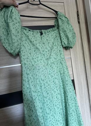 Трендовый сарафан платье с разрезом4 фото