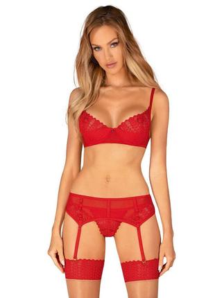 Комплект obsessive ingridia 3-pcs set xs/s