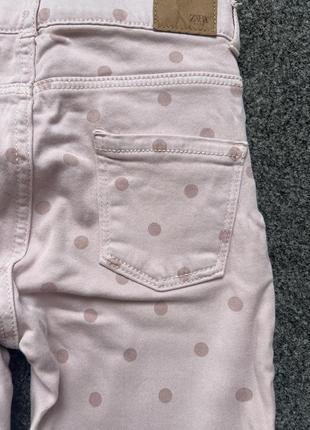 Джинсы для девочки zara 4-5 лет,110 см3 фото