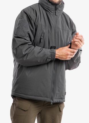 Зимова куртка helikon-tex level 7 climashield сіра 3xl