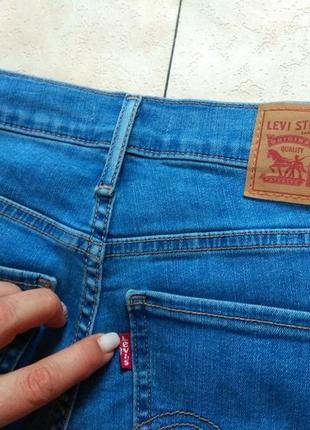 Брендовые джинсы скинни с высокой талией levis, 28 размер. оригиналы.5 фото