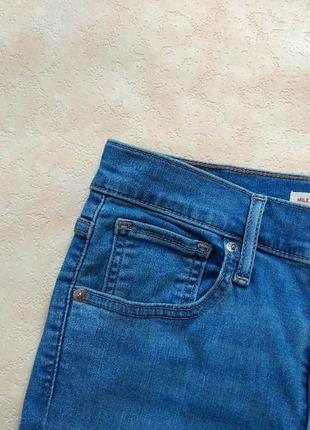 Брендовые джинсы скинни с высокой талией levis, 28 размер. оригиналы.6 фото