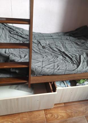 Двоярусне дитяче ліжко шафи5 фото