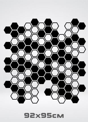 Вінілова наклейка на авто соти 92х95 см