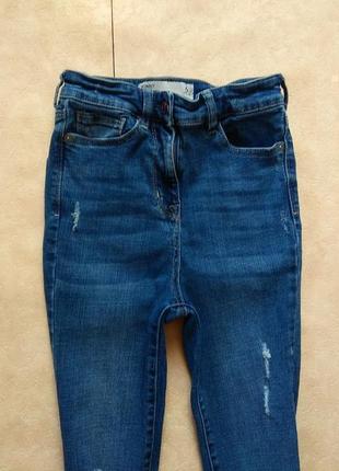 Брендовые джинсы скинни с высокой талией next, 34 размер.2 фото