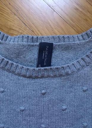 Жіночий светр сірий3 фото