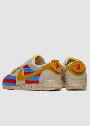 Кроссовки nike cortez 72 grey/yellow.2 фото