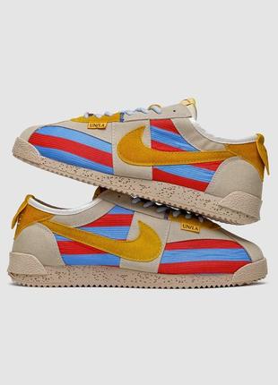 Кроссовки nike cortez 72 grey/yellow.4 фото