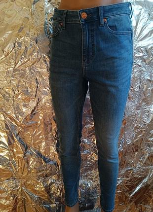 🩷 распродажа! синие стильные модные джинсы 🩷2 фото