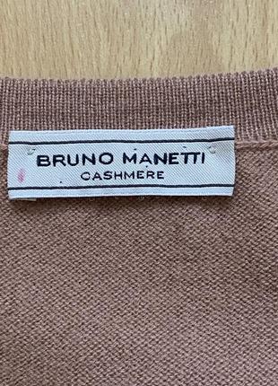 Кашемировый кардиган на кнопках bruno manetti cashmere7 фото