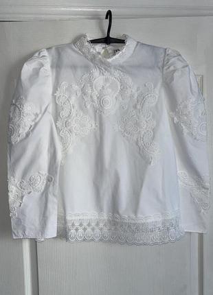 Блуза біла  zara