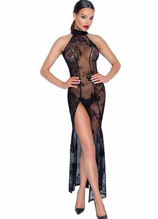 Плаття noir handmade f239 long Little dress — m