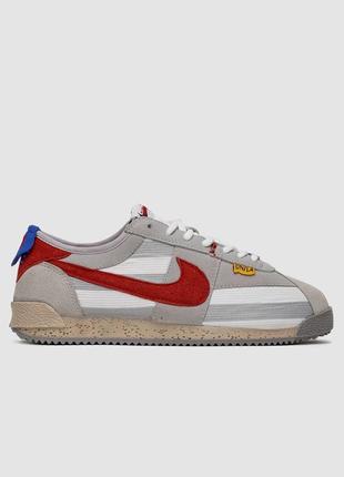 Кроссовки nike cortez 72 grey/red.1 фото